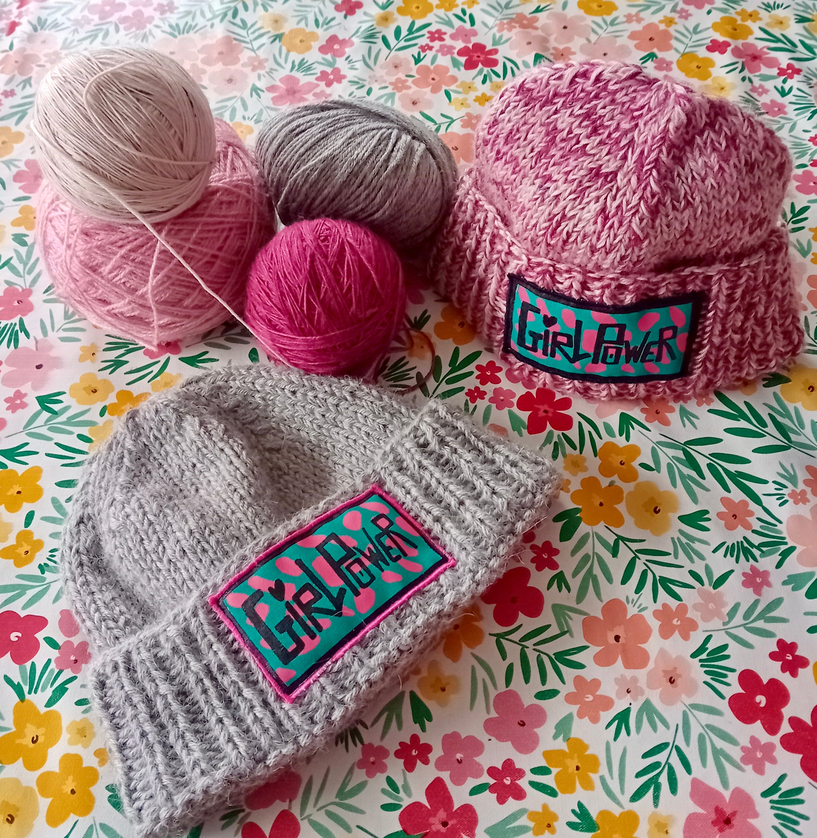 Bonnet marin patché fait-main