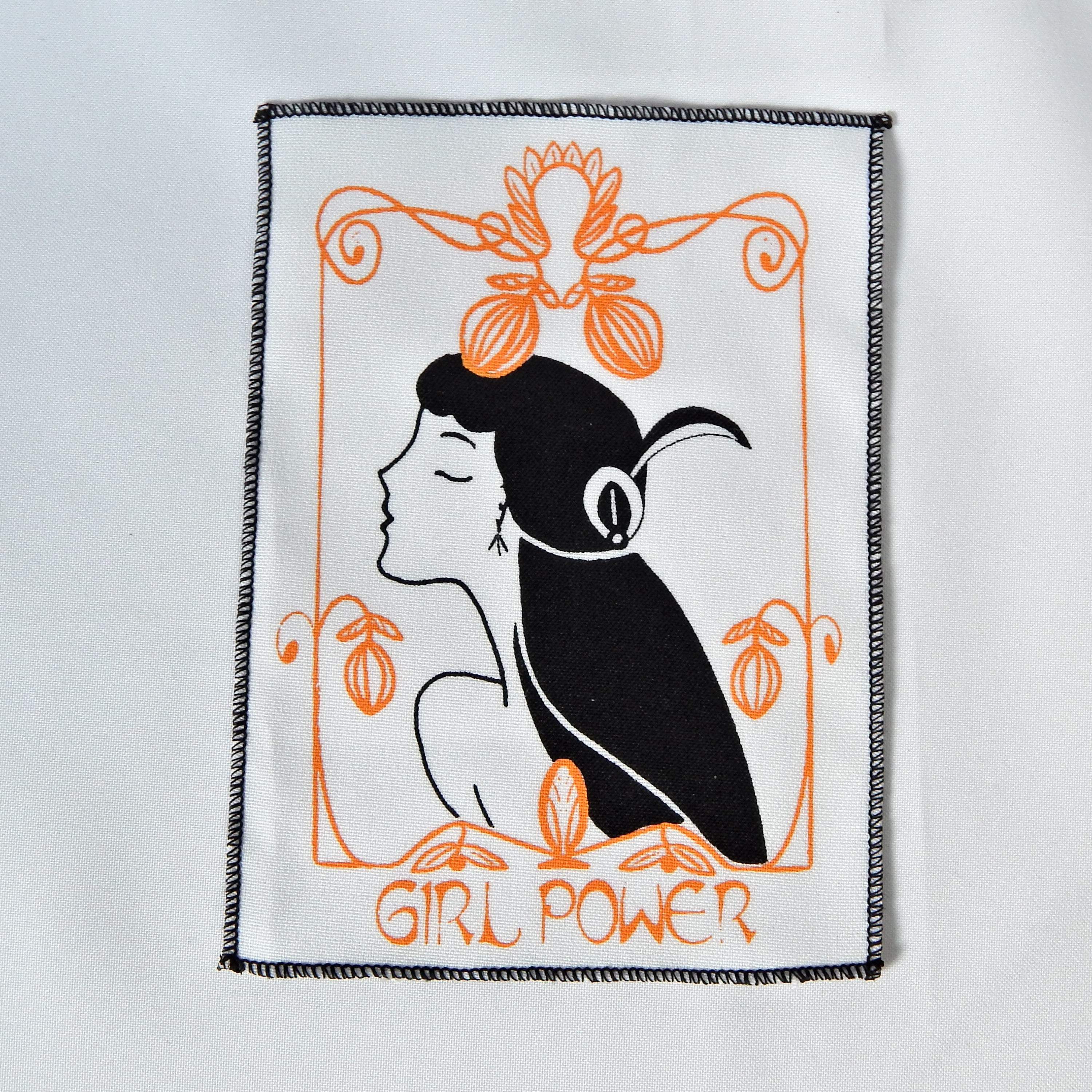 Patch Girl Power n°7 "Art Nouveau du Féminin"