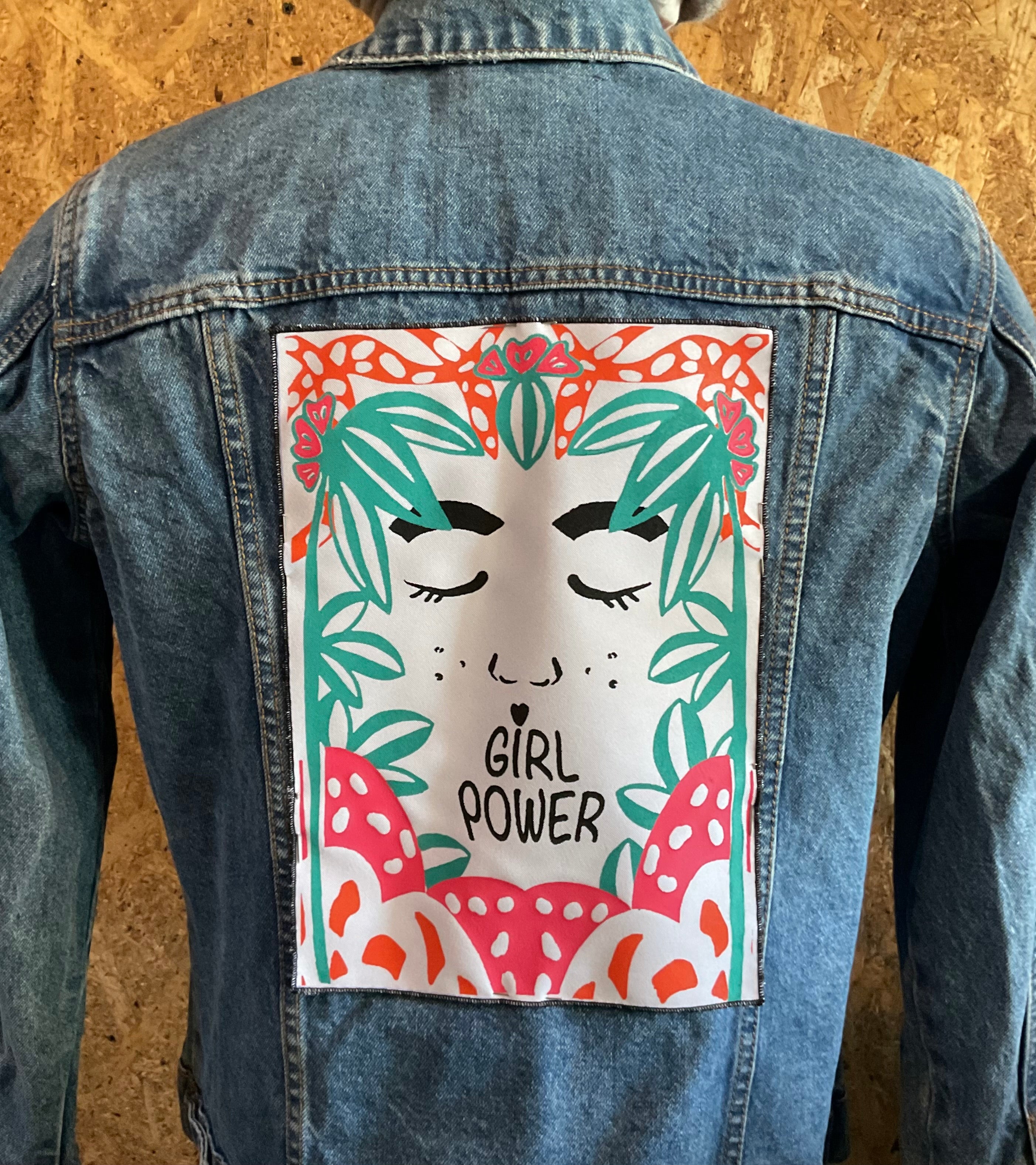 Patch Girl Power n°11 "Visage au Naturel"
