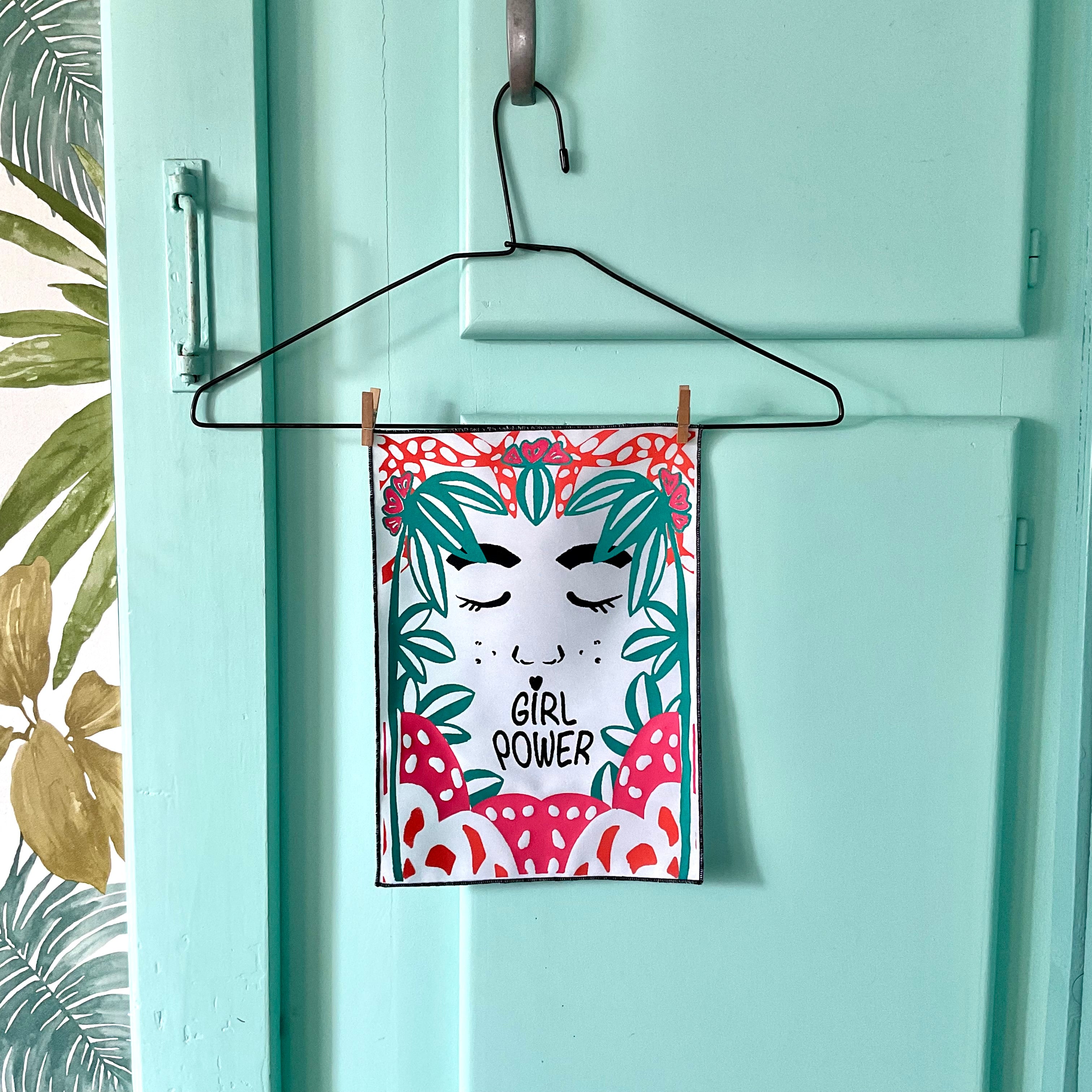 Patch Girl Power n°11 "Visage au Naturel"