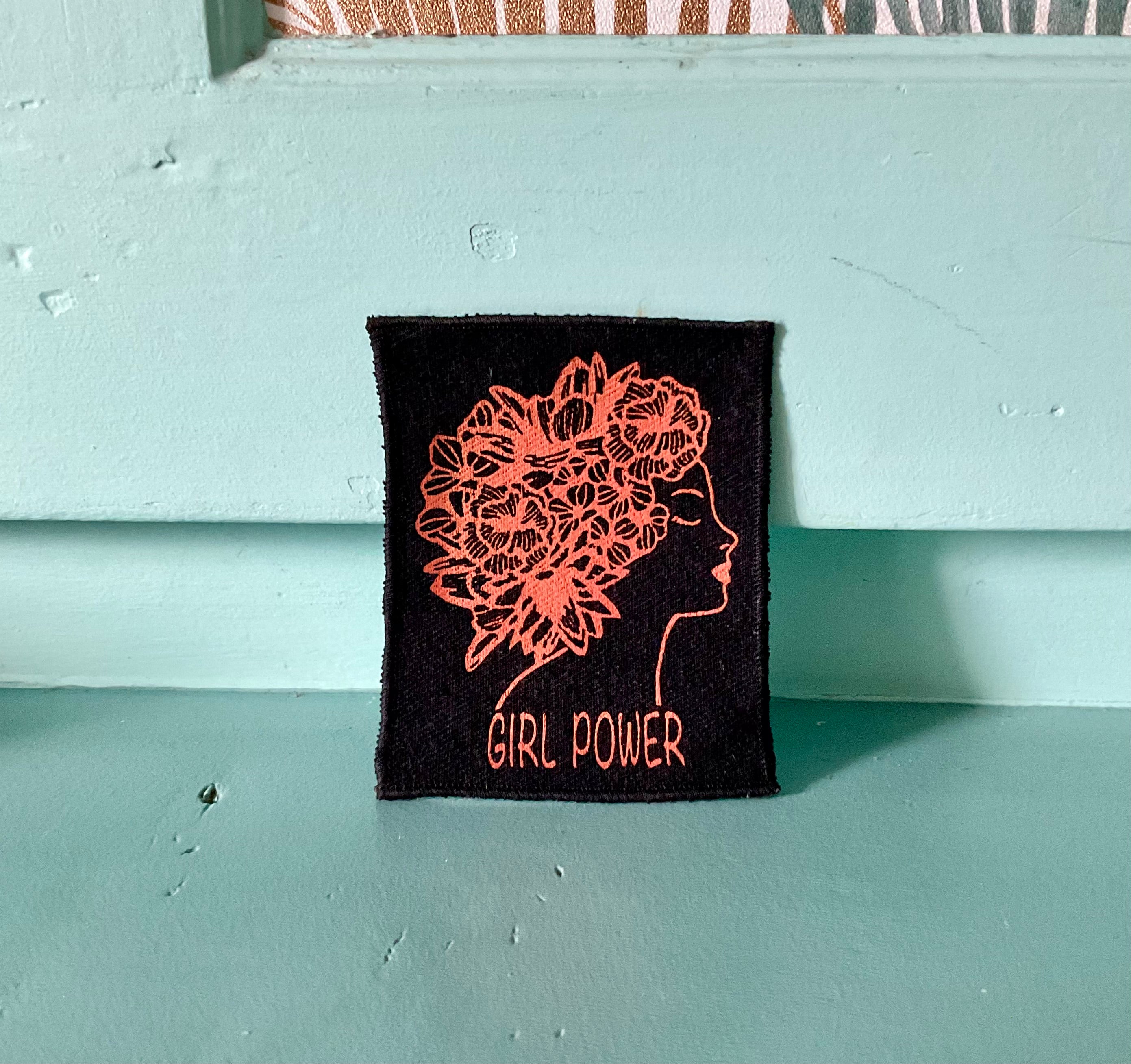 Petit Patch Girl power n°12 "Idées Florissantes"